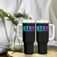 Suicide Prevention Tumbler With Handle Stay Your Story Is Not Over Semicolon