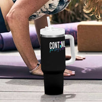 Suicide Prevention Tumbler With Handle Continue Your Story Is Not Over Semicolon