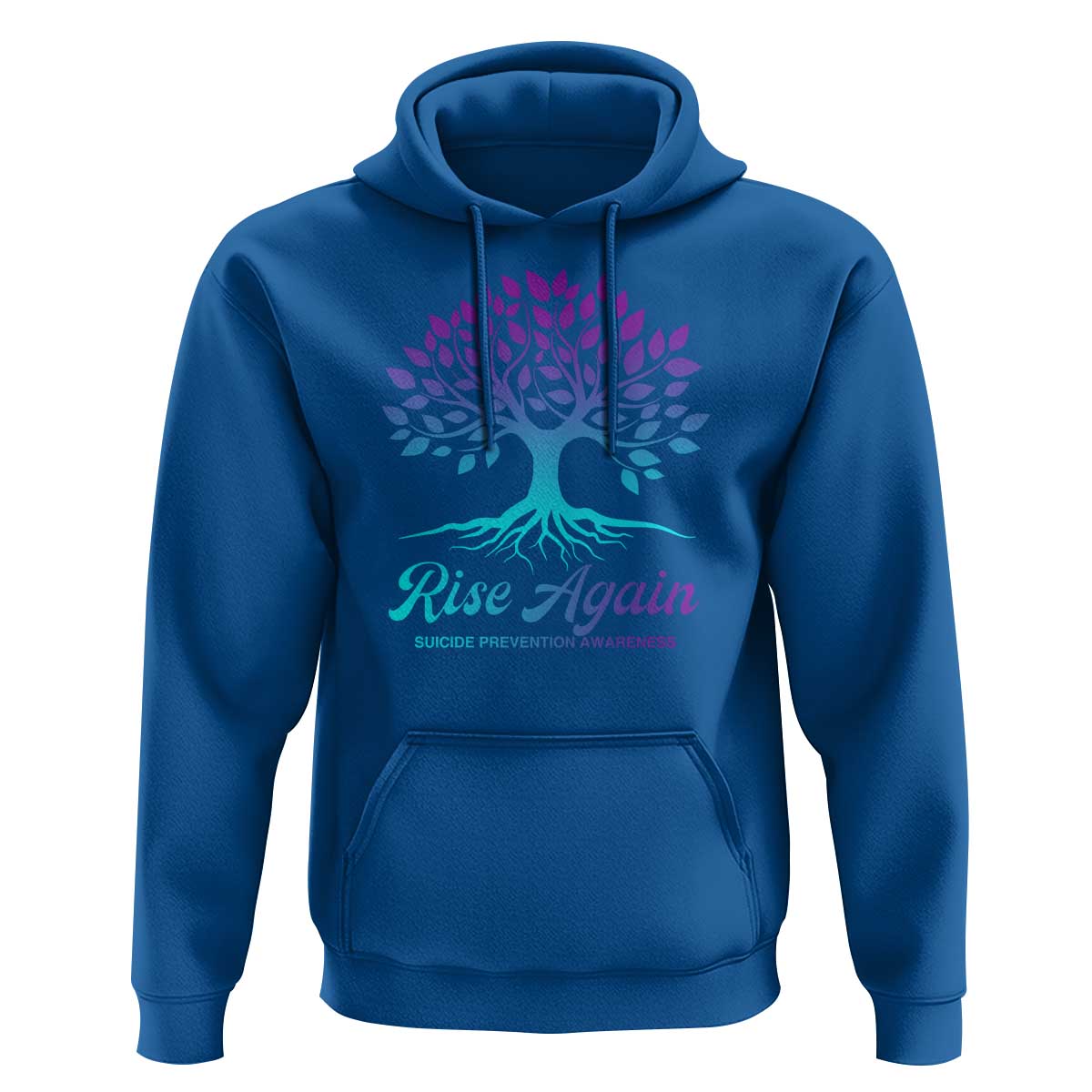 Suicide Prevention Rise Again Hoodie - Wonder Print Shop