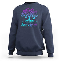 Suicide Prevention Rise Again Sweatshirt - Wonder Print Shop