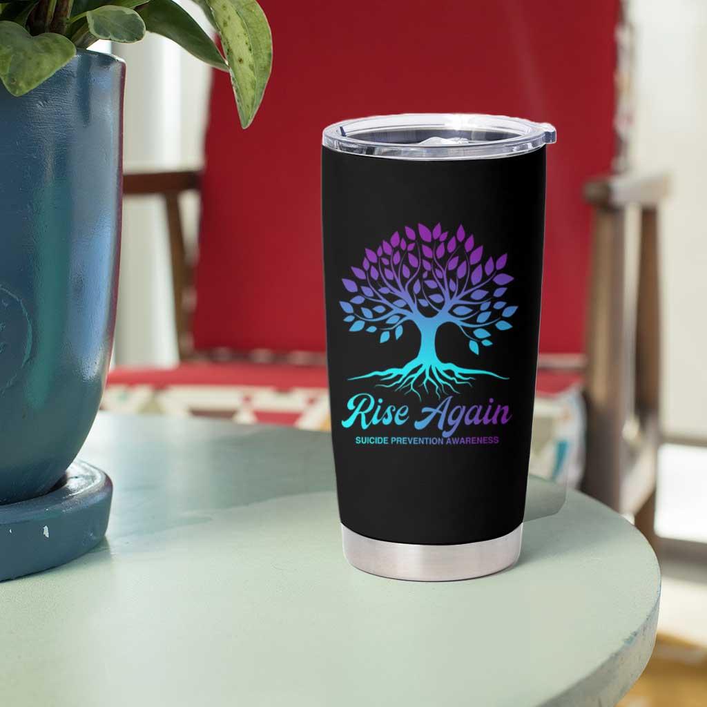 Suicide Prevention Rise Again Tumbler Cup