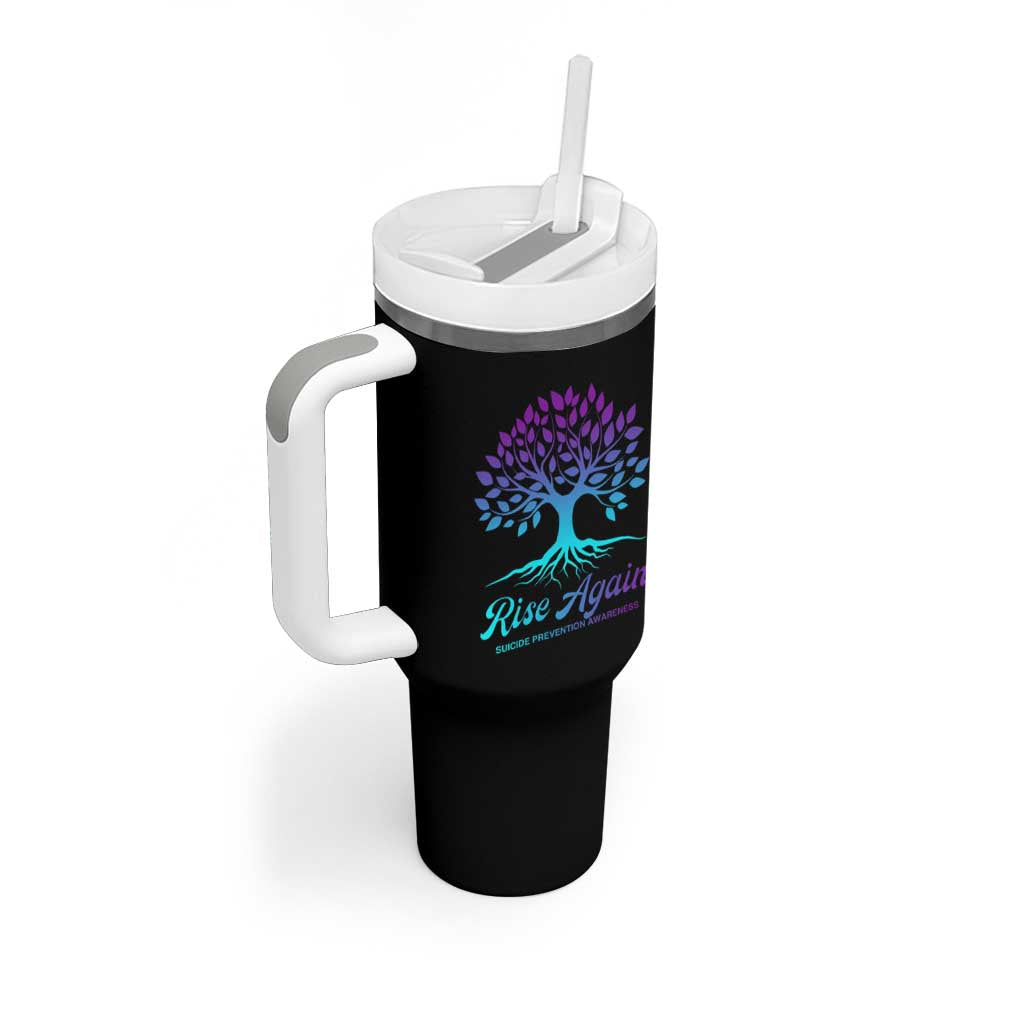 Suicide Prevention Rise Again Tumbler With Handle