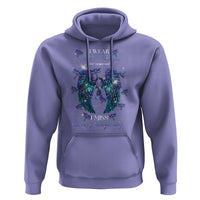 For Someone I Miss Every Single Day Hoodie I Wear Teal And Purple Suicide Prevention - Wonder Print Shop