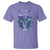 For Someone I Miss Every Single Day T Shirt I Wear Teal And Purple Suicide Prevention - Wonder Print Shop