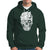 Cat Lover Hoodie Cats Skull Skeleton Cute And Scary - Wonder Print Shop