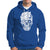 Cat Lover Hoodie Cats Skull Skeleton Cute And Scary - Wonder Print Shop