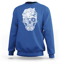 Cat Lover Sweatshirt Cats Skull Skeleton Cute And Scary - Wonder Print Shop