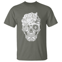 Cat Lover T Shirt Cats Skull Skeleton Cute And Scary - Wonder Print Shop