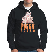 Pig Lover Hoodie Cool Piggy Squad - Wonder Print Shop
