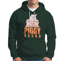 Pig Lover Hoodie Cool Piggy Squad - Wonder Print Shop
