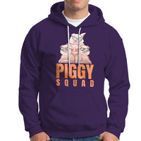 Pig Lover Hoodie Cool Piggy Squad - Wonder Print Shop