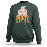Pig Lover Sweatshirt Cool Piggy Squad - Wonder Print Shop
