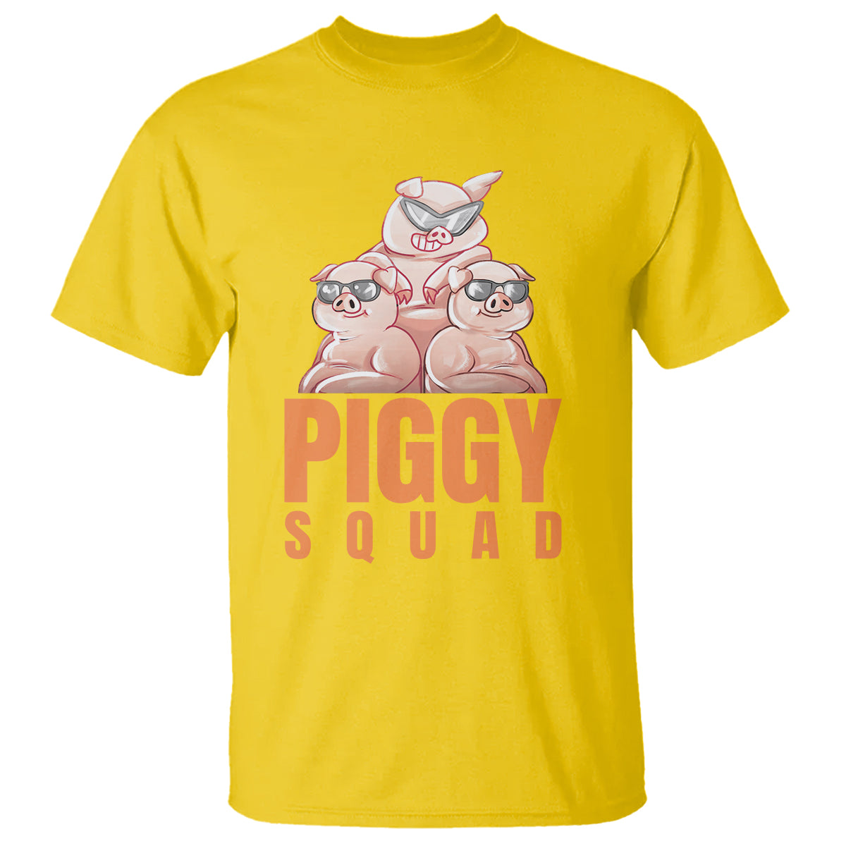 Pig Lover T Shirt Cool Piggy Squad - Wonder Print Shop