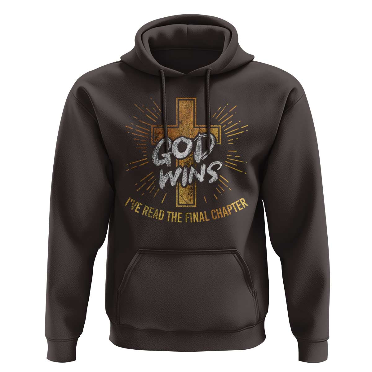 Funny Christian Hoodie I've Read the Final Chapter God Wins