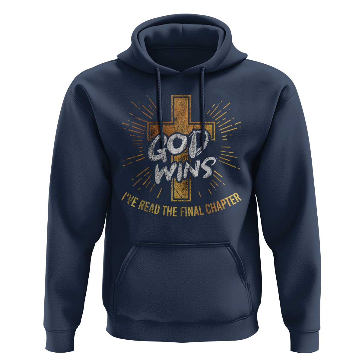 Funny Christian Hoodie I've Read the Final Chapter God Wins