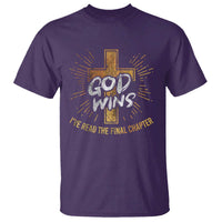 Funny Christian T Shirt I've Read the Final Chapter God Wins - Wonder Print Shop