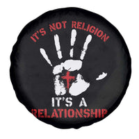 Christian Spare Tire Cover It's Not Religion It's A Relationship