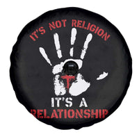 Christian Spare Tire Cover It's Not Religion It's A Relationship