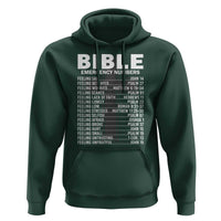 Christian Hoodie Bible Emergency Number