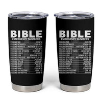 Christian Tumbler Cup Bible Emergency Number