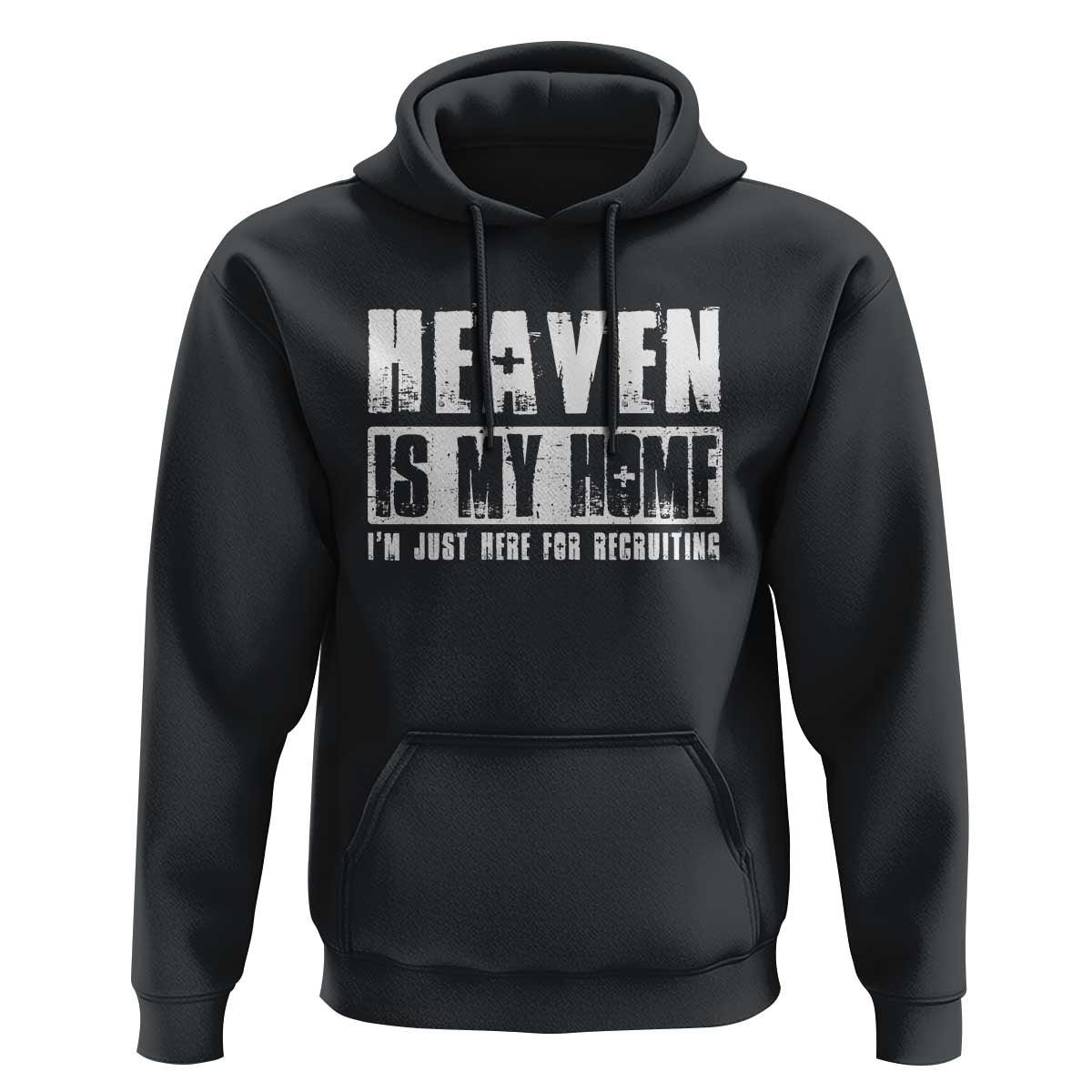 Funny Christian Hoodie Heaven Is My Home Religious Jesus