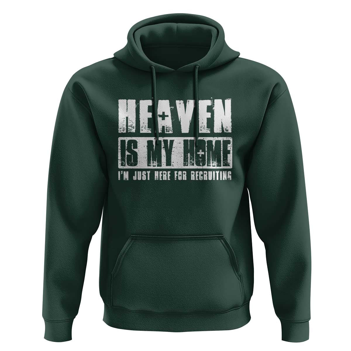Funny Christian Hoodie Heaven Is My Home Religious Jesus