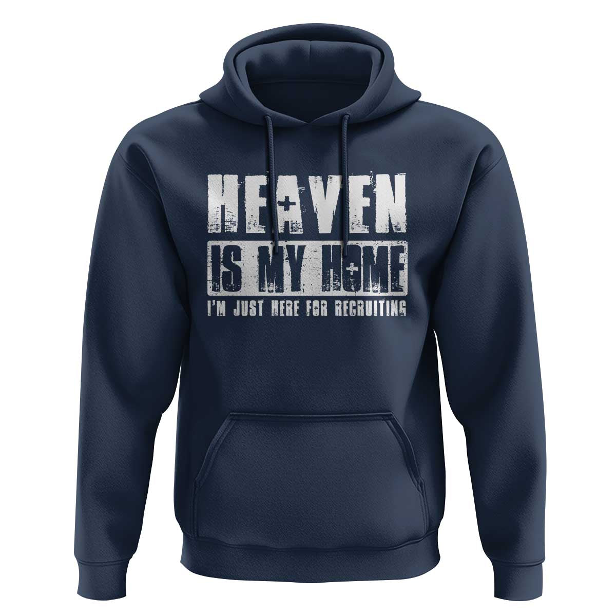 Funny Christian Hoodie Heaven Is My Home Religious Jesus