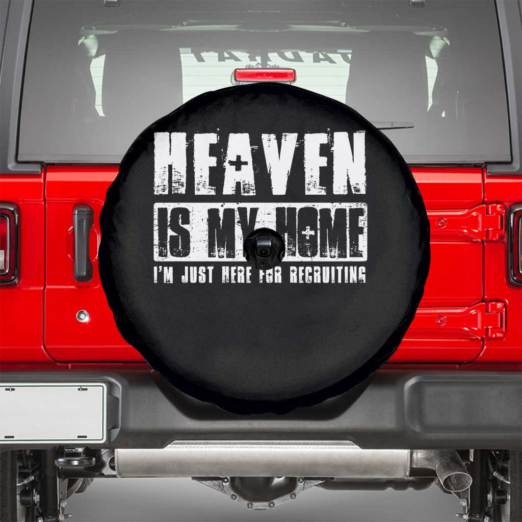 Funny Christian Spare Tire Cover Heaven Is My Home Religious Jesus