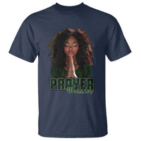 Prayer Warrior T Shirt Camo Black Woman Christian Pray - Wonder Print Shop
