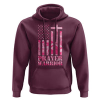 Prayer Warrior Hoodie Camo American Flag Christian Pray
