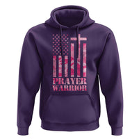 Prayer Warrior Hoodie Camo American Flag Christian Pray