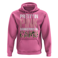 Camo Girl Hoodie Pretty Pink Dangerous Camo Hunting Hunter