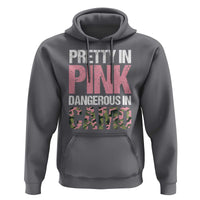 Camo Girl Hoodie Pretty Pink Dangerous Camo Hunting Hunter