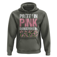 Camo Girl Hoodie Pretty Pink Dangerous Camo Hunting Hunter