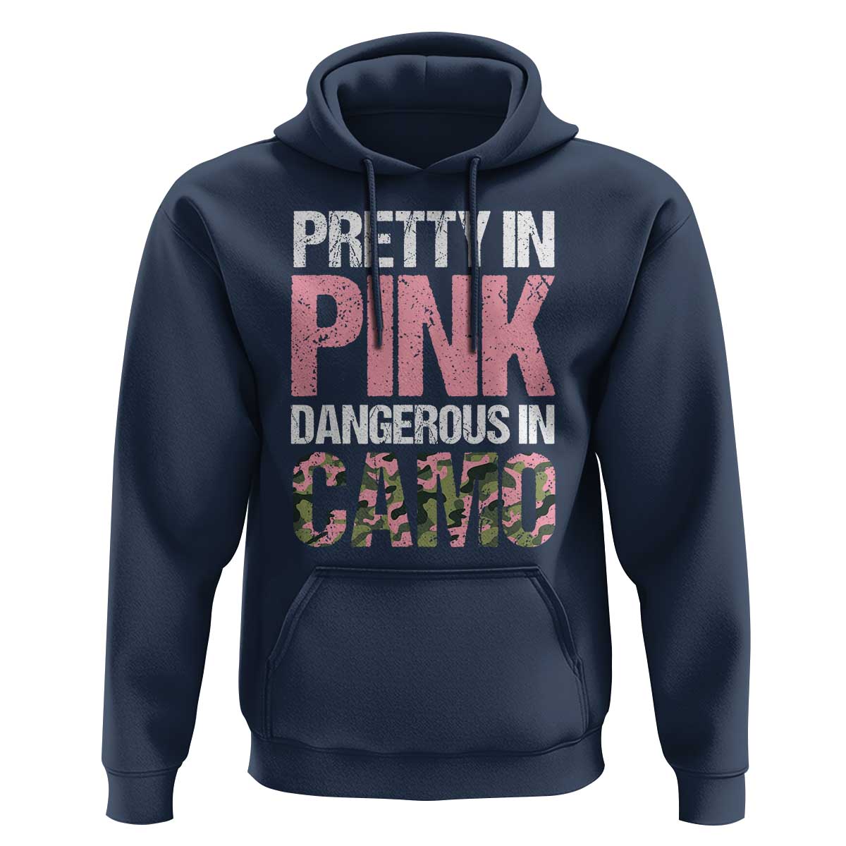 Camo Girl Hoodie Pretty Pink Dangerous Camo Hunting Hunter