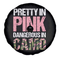 Camo Girl Spare Tire Cover Pretty Pink Dangerous Camo Hunting Hunter