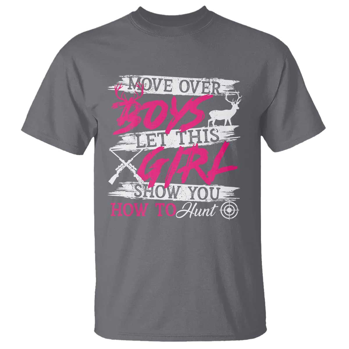 Girl Hunting T Shirt Let This Girl Show You How To Hunt - Wonder Print Shop