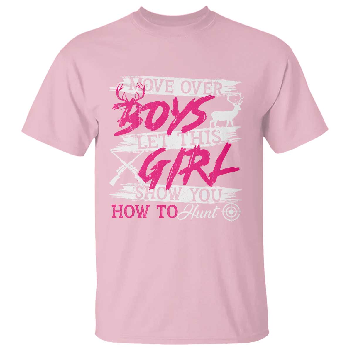 Girl Hunting T Shirt Let This Girl Show You How To Hunt - Wonder Print Shop