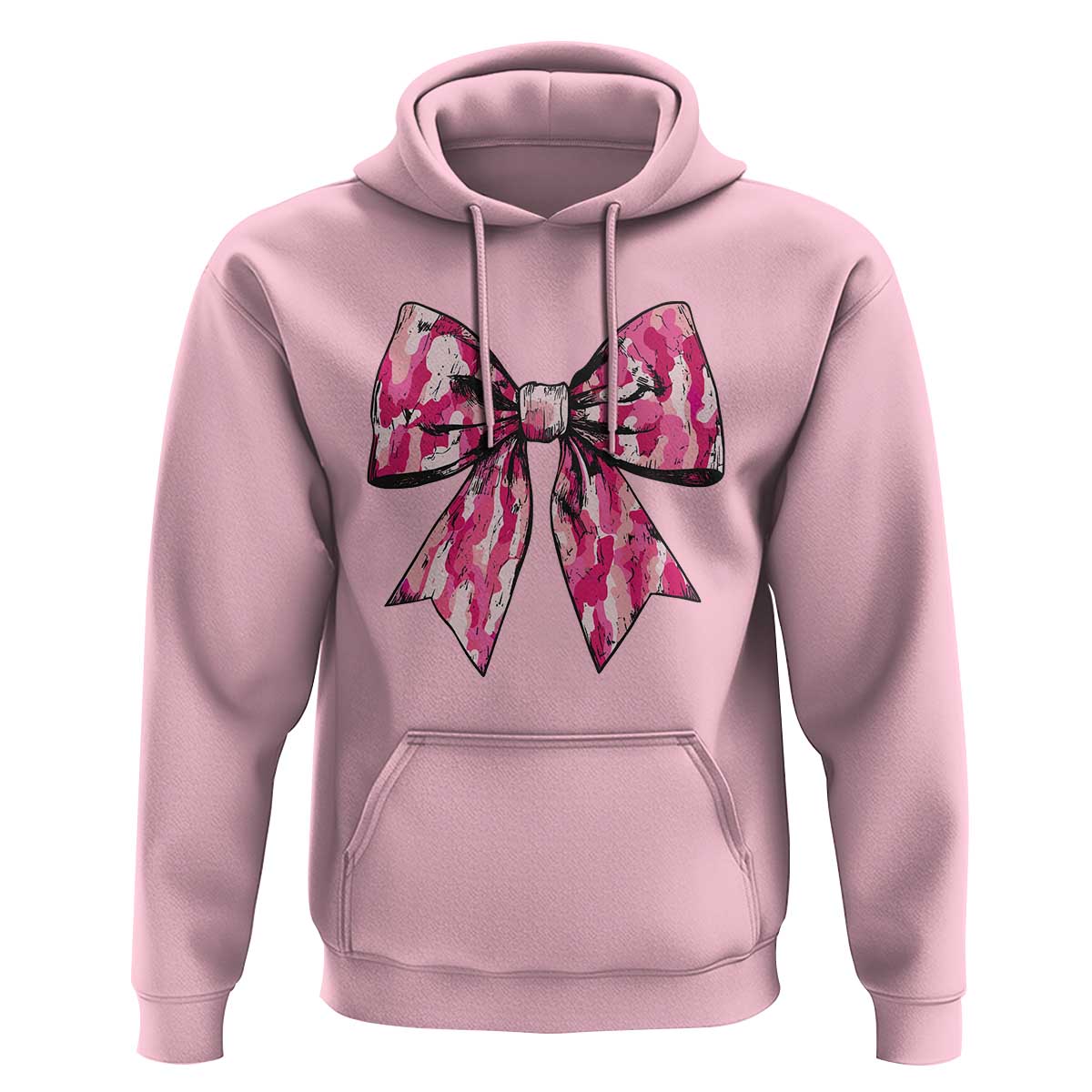 Camo Girl Hoodie Camouflage Bow Coquette Hunting Hunter