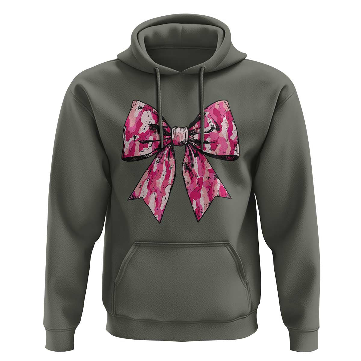 Camo Girl Hoodie Camouflage Bow Coquette Hunting Hunter