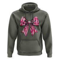 Camo Girl Hoodie Camouflage Bow Coquette Hunting Hunter