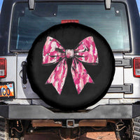 Camo Girl Spare Tire Cover Camouflage Bow Coquette Hunting Hunter