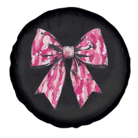 Camo Girl Spare Tire Cover Camouflage Bow Coquette Hunting Hunter