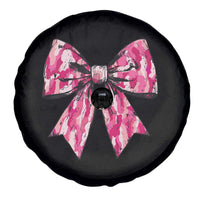 Camo Girl Spare Tire Cover Camouflage Bow Coquette Hunting Hunter
