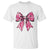 Camo Girl T Shirt Camouflage Bow Coquette Hunting Hunter - Wonder Print Shop