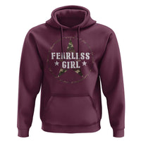 Fearless Girl Camouflage Hoodie