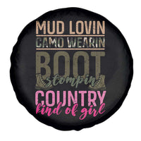 Country Girl Spare Tire Cover Mud Lovin Camo Wearin Boot Stomping