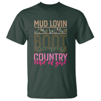 Country Girl T Shirt Mud Lovin Camo Wearin Boot Stomping - Wonder Print Shop