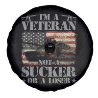 I'm A Veteran Spare Tire Cover Not A Sucker Or A Loser Tank Veterans Day