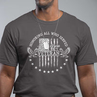 Veterans Day T Shirt Honoring All Who Served Thank You - Wonder Print Shop